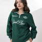 Green Quarter Zipper