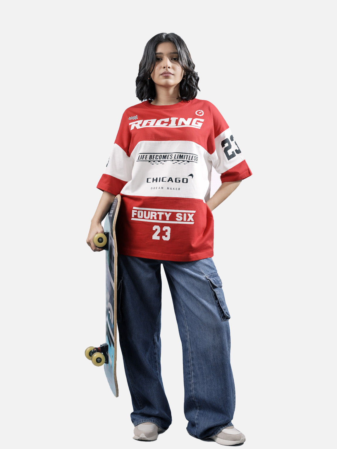 Royal Red Racing Tee