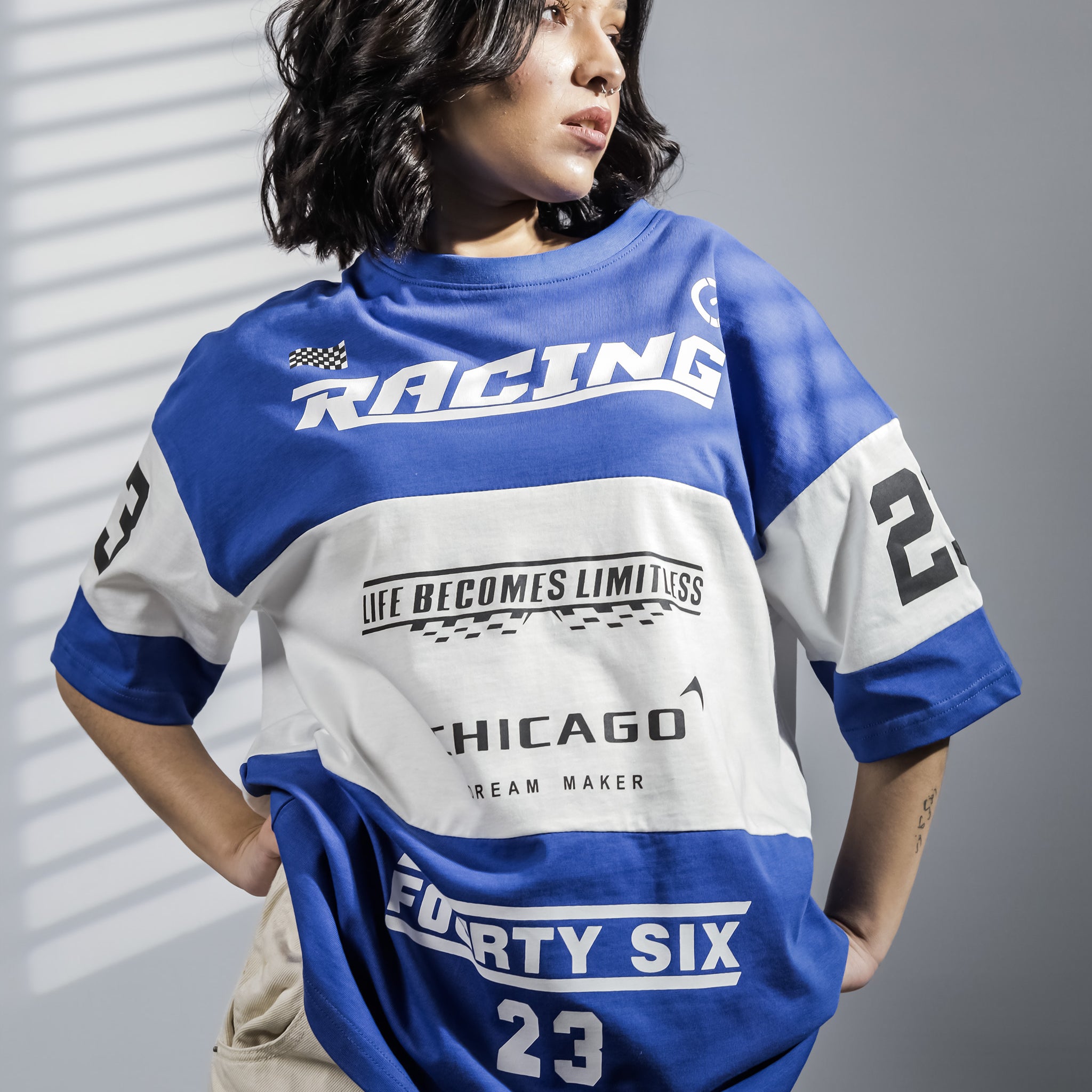 Royal Blue Oversize Tee