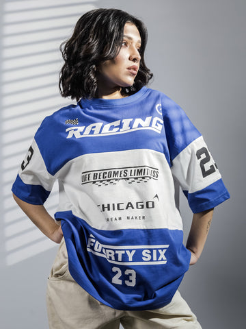 Royal Blue Oversize Tee
