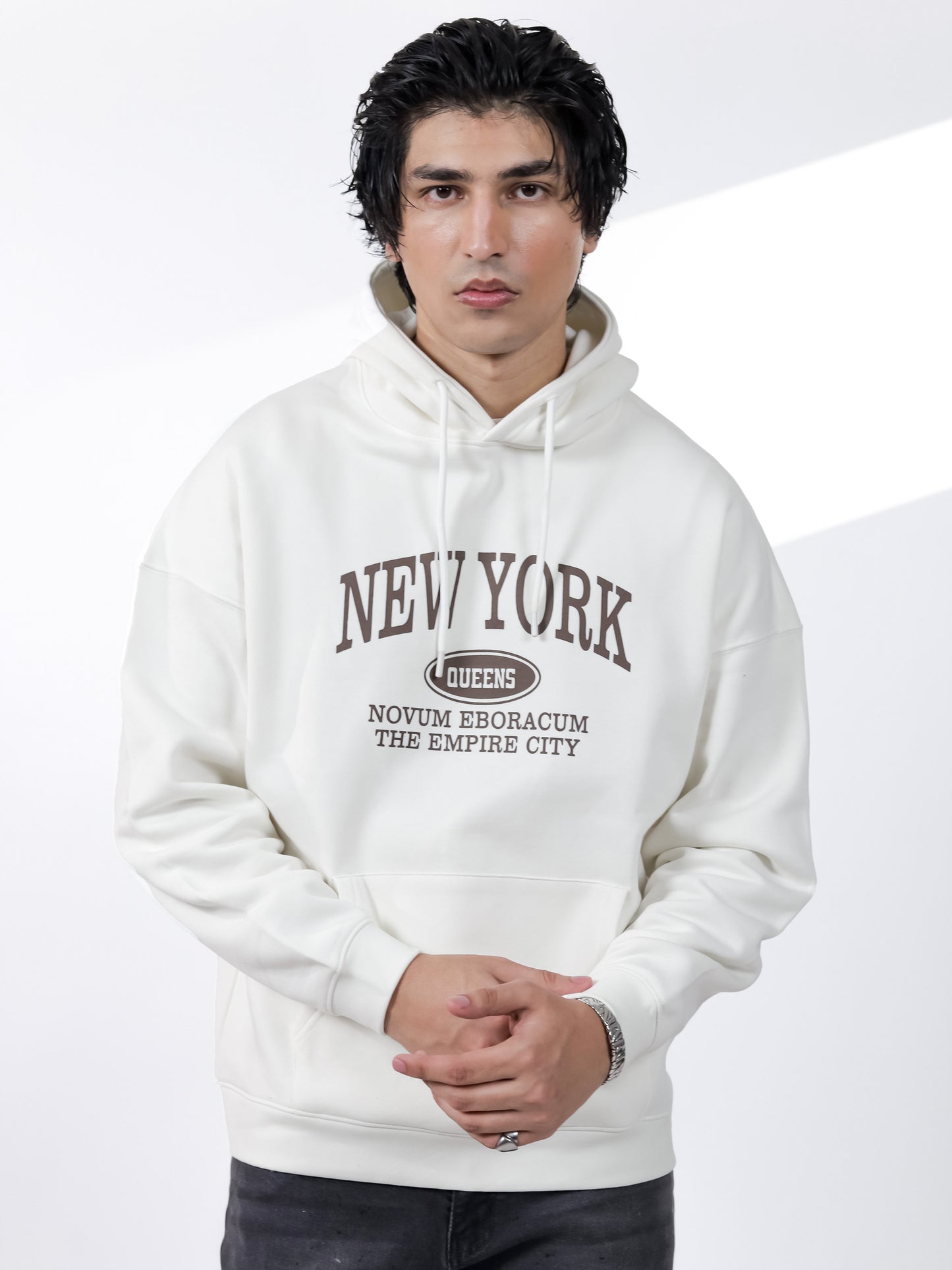 Off White Graphic Hoodie