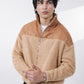 Beige Sherpa Jacket