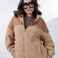 Beige Sherpa Jacket