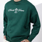GREEN GRAPHIC SWEATSHIRT