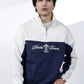 Blue Quarter Zipper