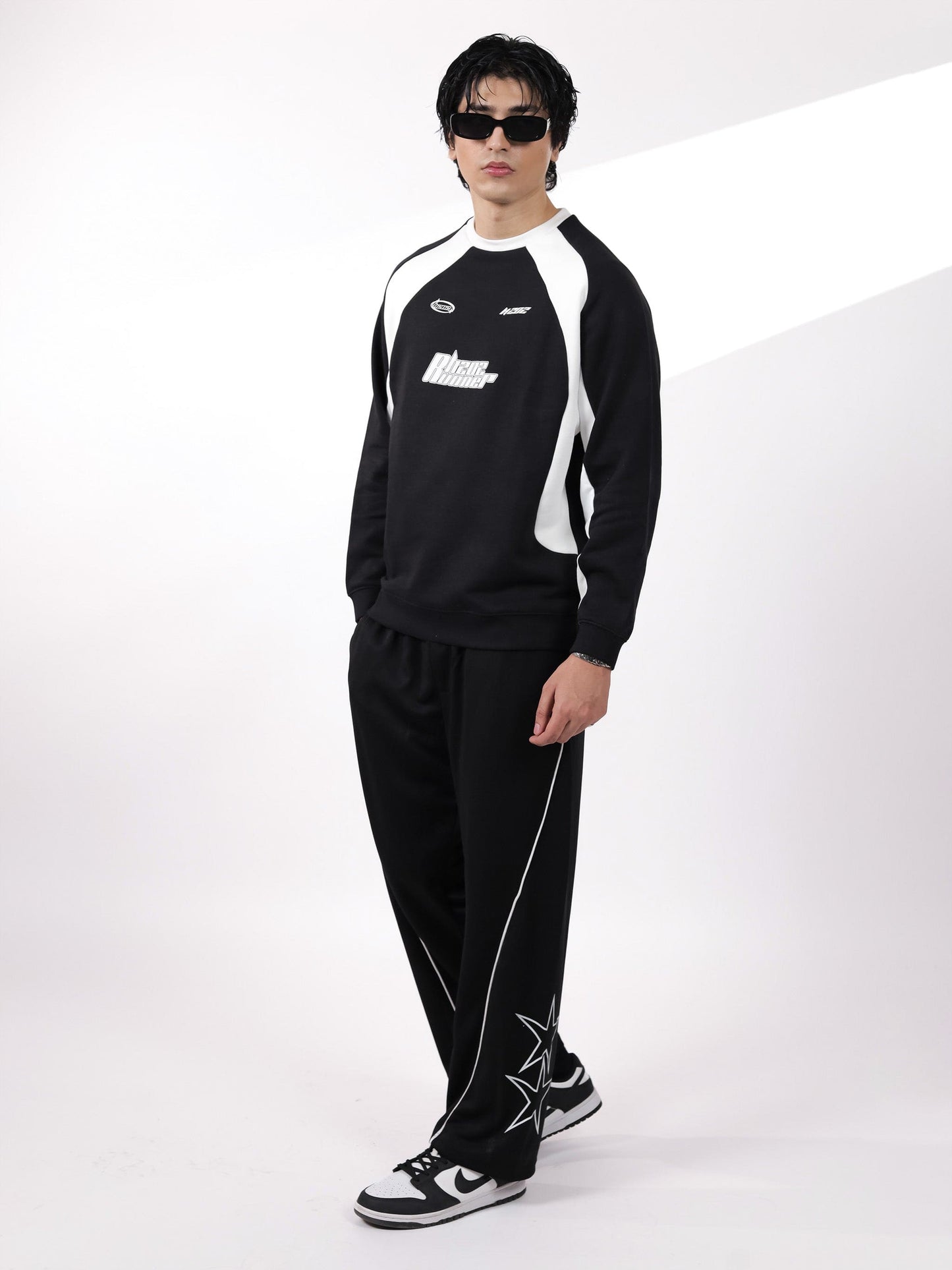 Black & White Racer CO-Ord Set