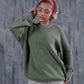 Matcha Green Knitted Sweater