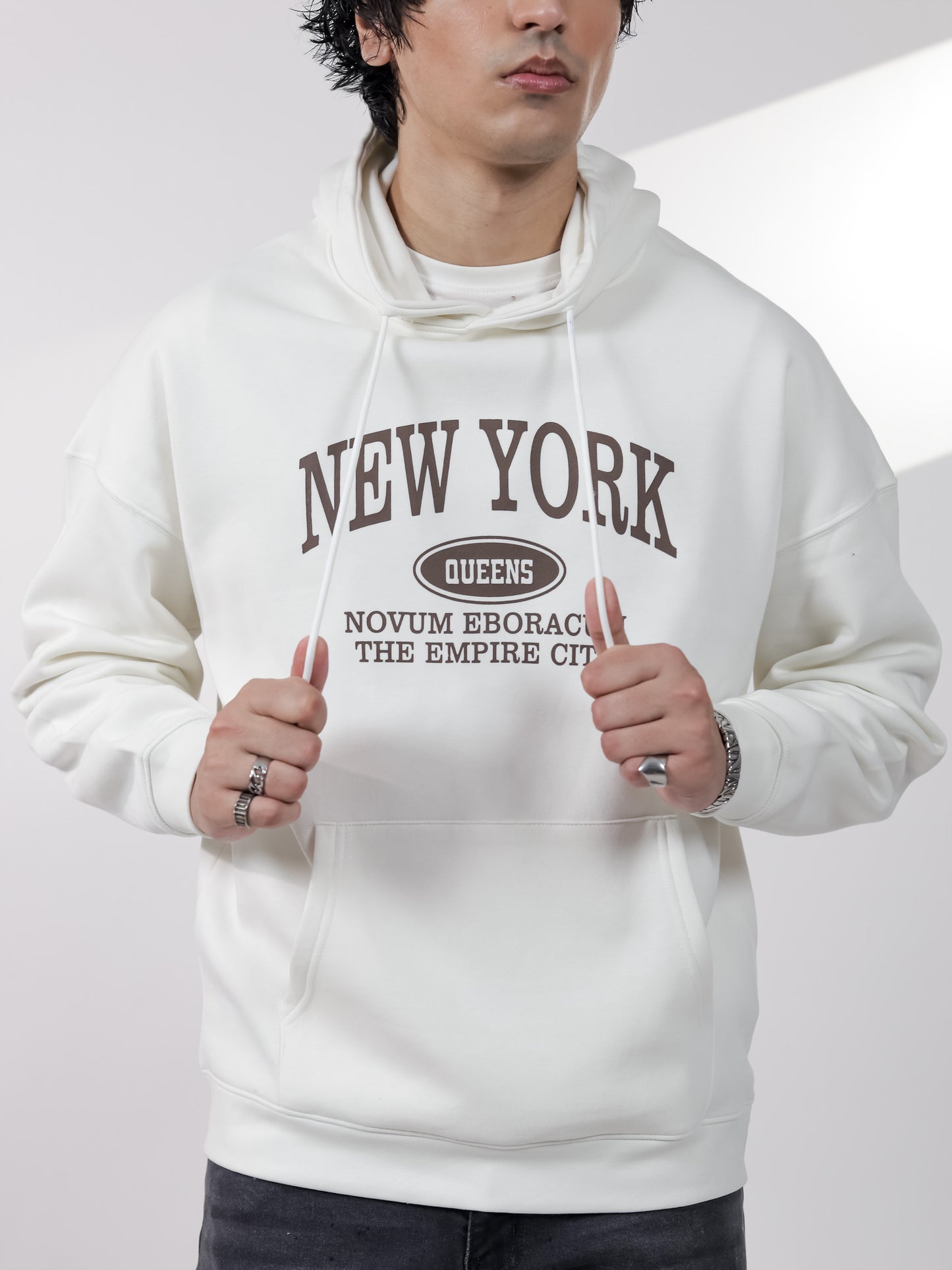 Off White Graphic Hoodie