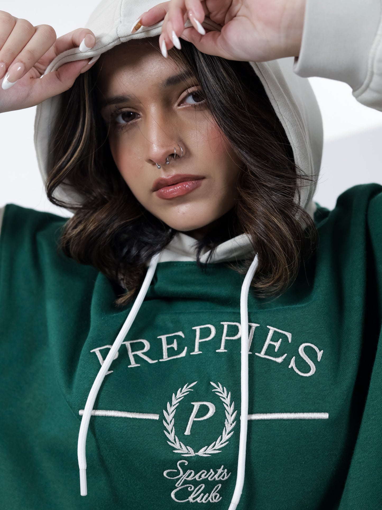 Green Graphic Hoodie