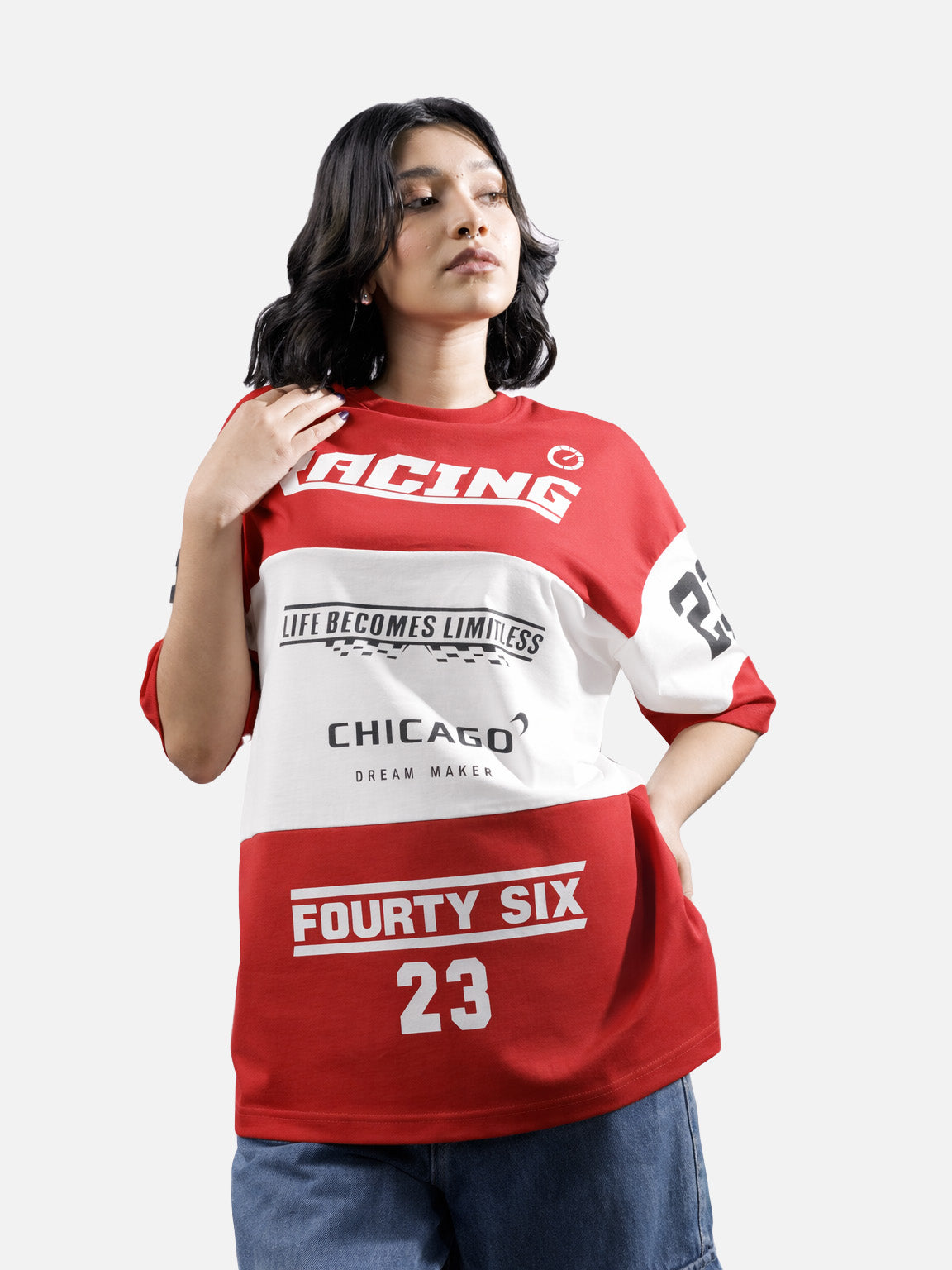 Royal Red Racing Tee