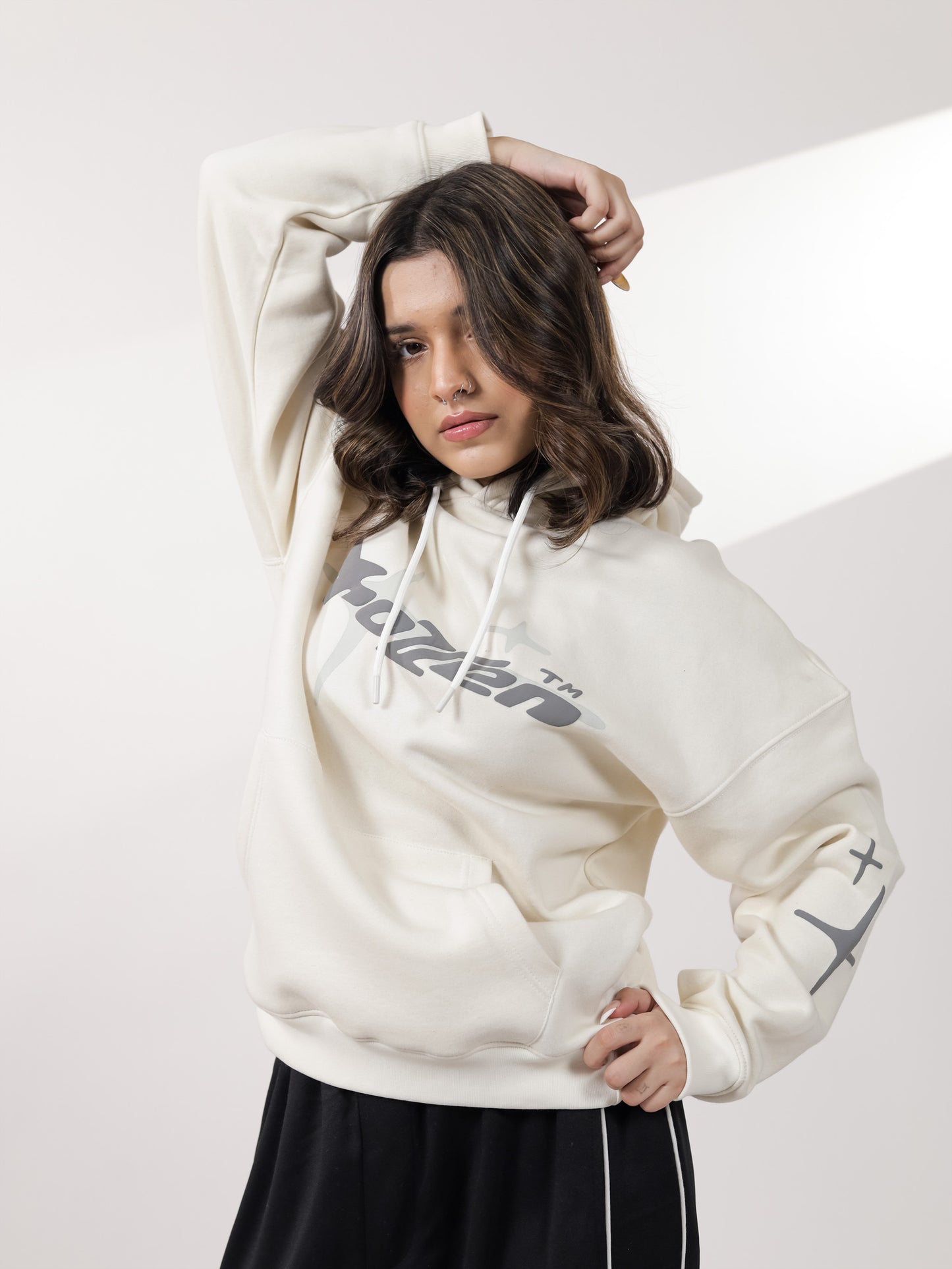 Off White printed Hoodie