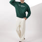 GREEN GRAPHIC SWEATSHIRT
