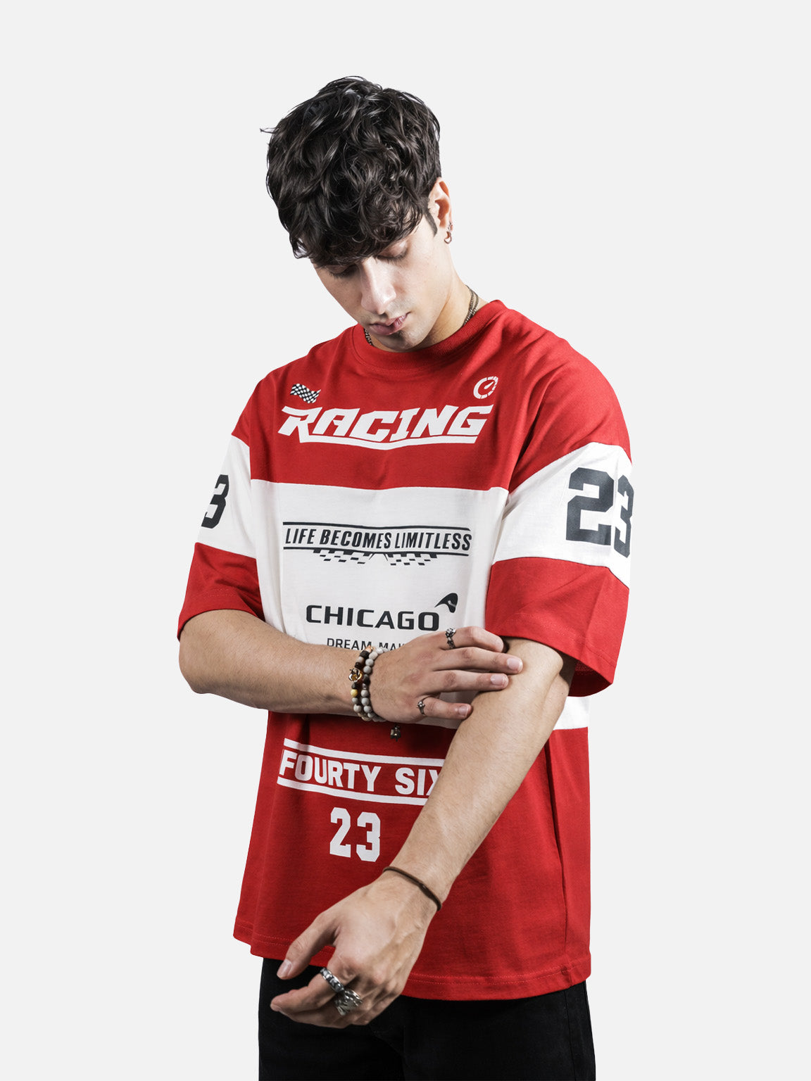 Royal Red Racing Tee