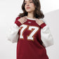 Maroon Digit Sweatshirt