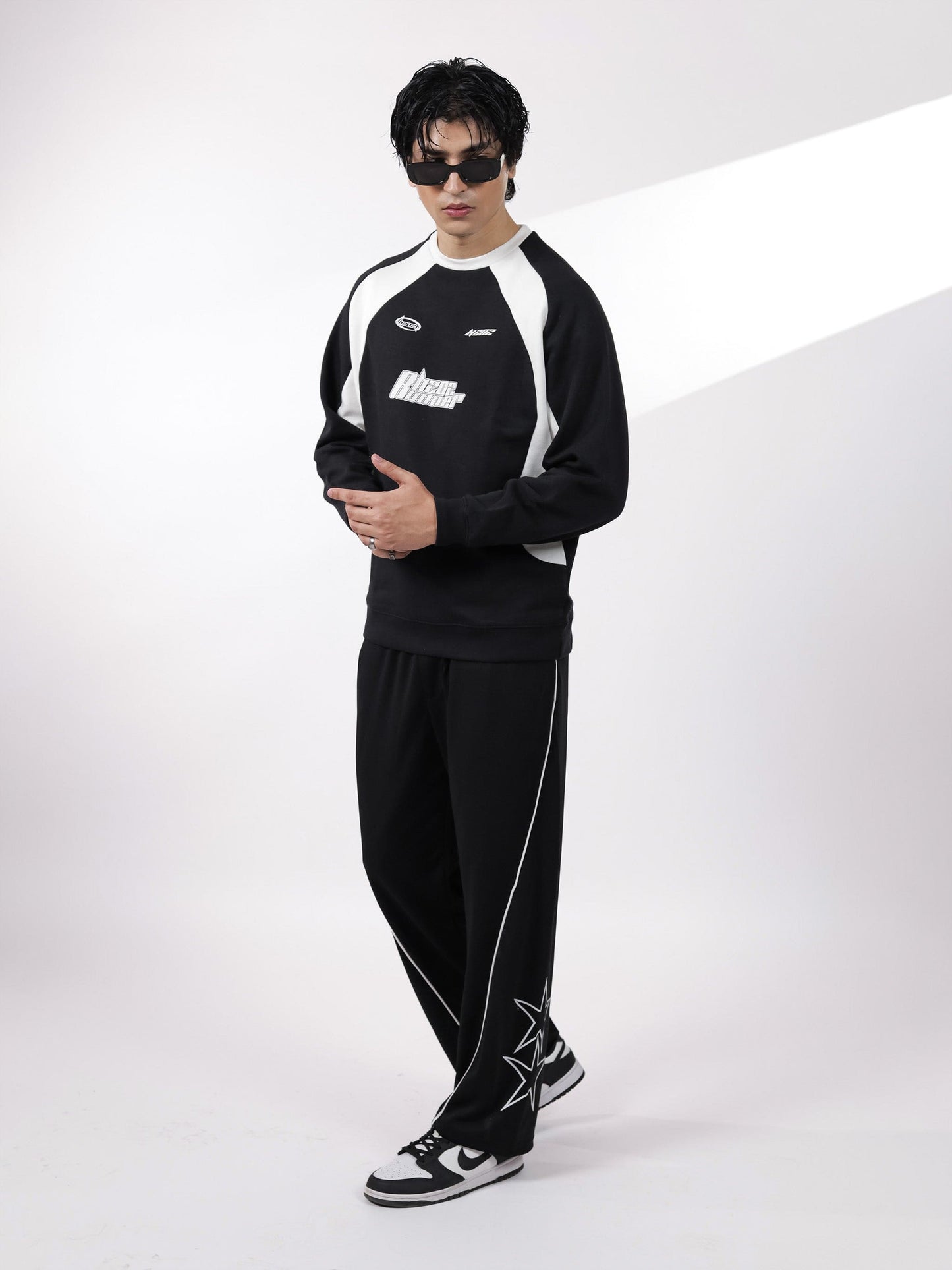 Black & White Racer CO-Ord Set