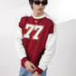 Maroon Digit Sweatshirt