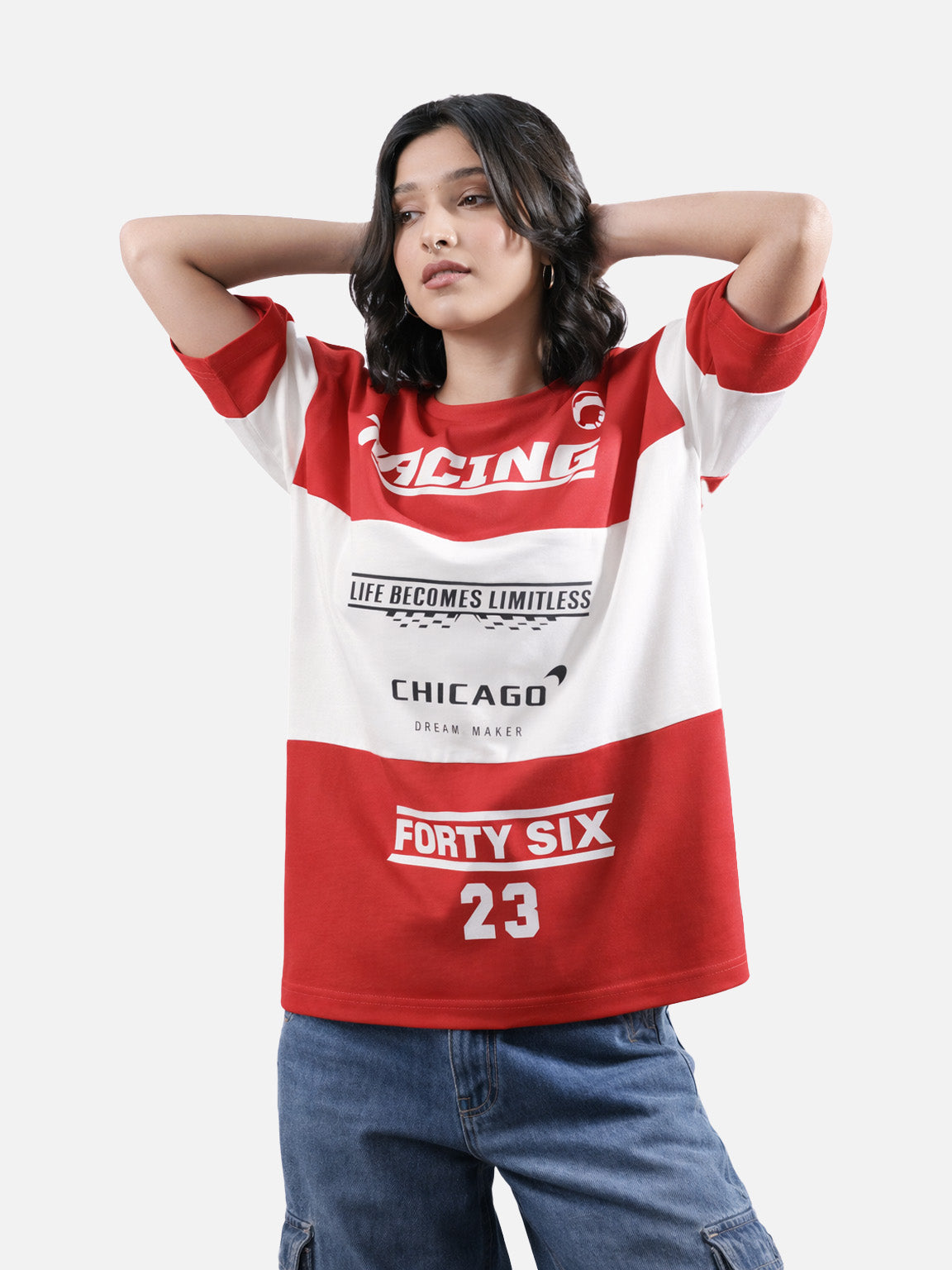 Royal Red Racing Tee