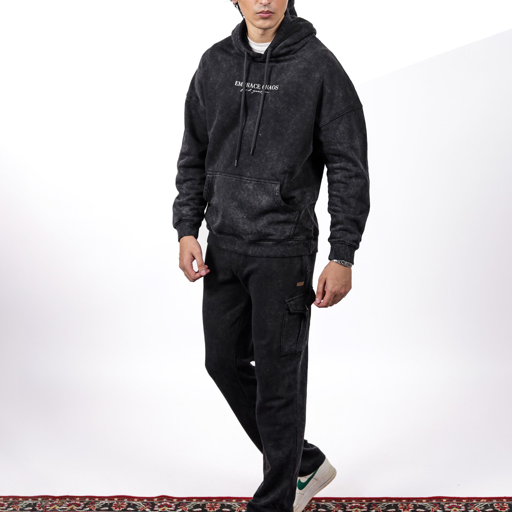 Acid Wash Graphic CO-Ord Set