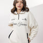 Off White Quarter Zipper