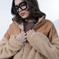 Beige Sherpa Jacket