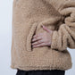 Beige Sherpa Jacket