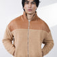 Beige Sherpa Jacket