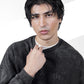 Acid Wash Graphic Sweatshirt