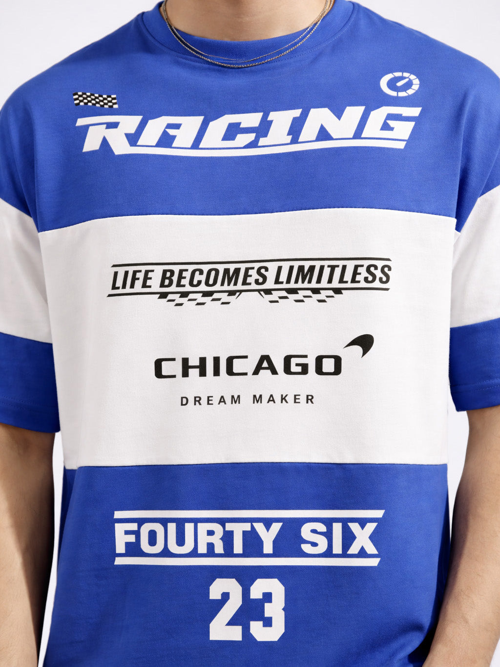 Royal Blue Racing Tee