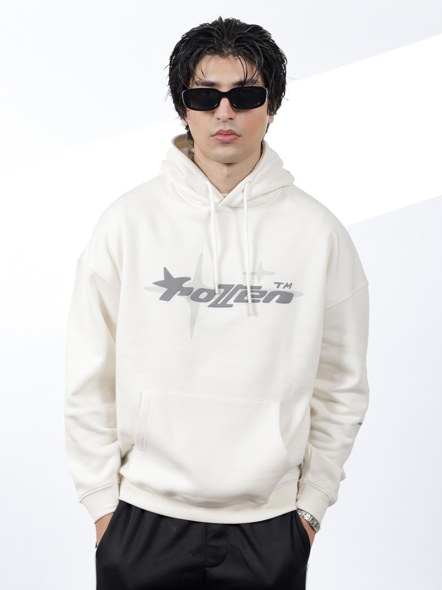 Off White printed Hoodie