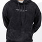 Acid Wash Graphic Hoodie
