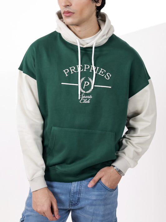Green Graphic Hoodie