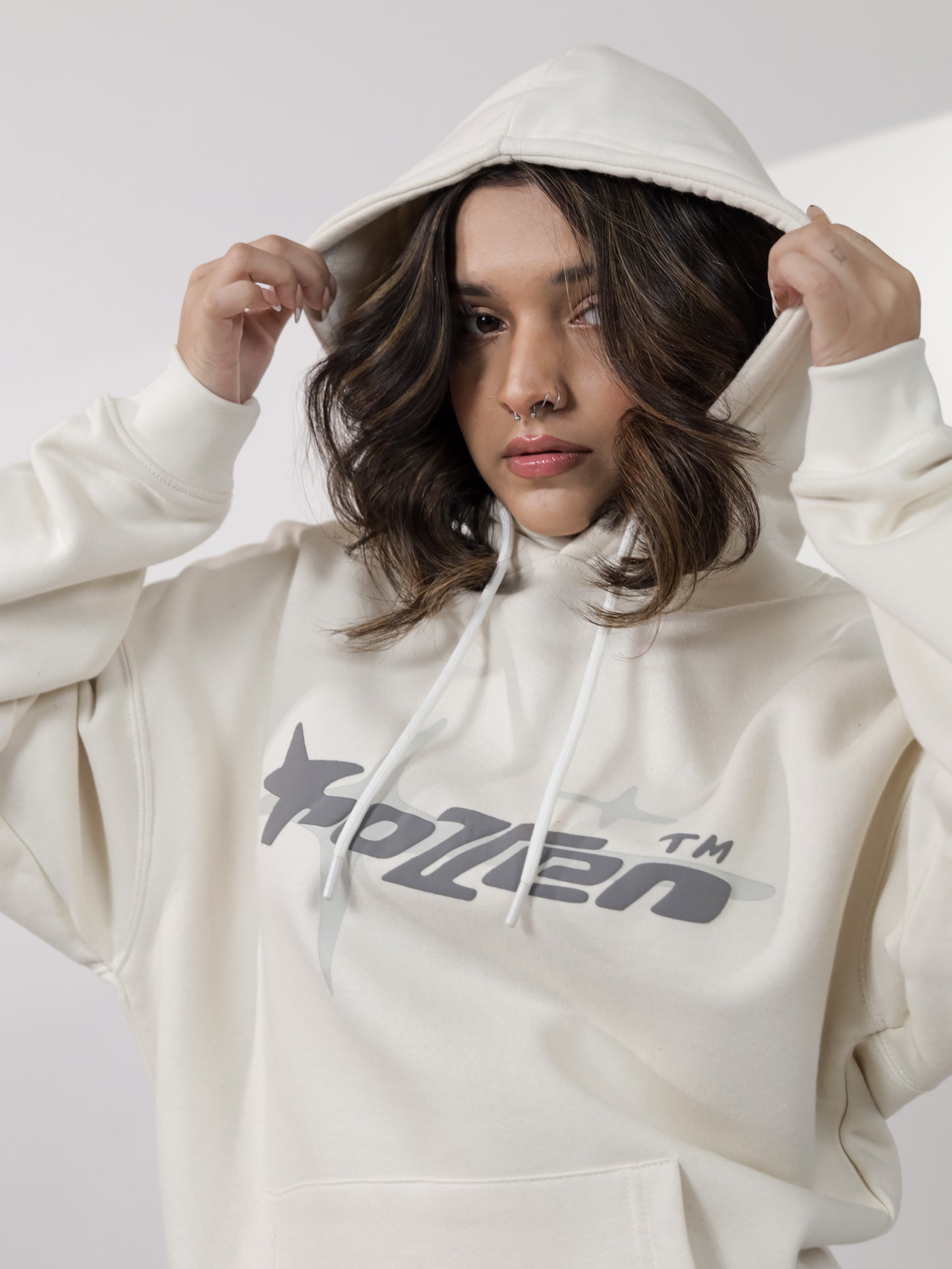 Off White printed Hoodie