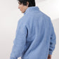 Sky Blue Sherpa Jacket