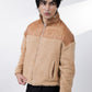 Beige Sherpa Jacket