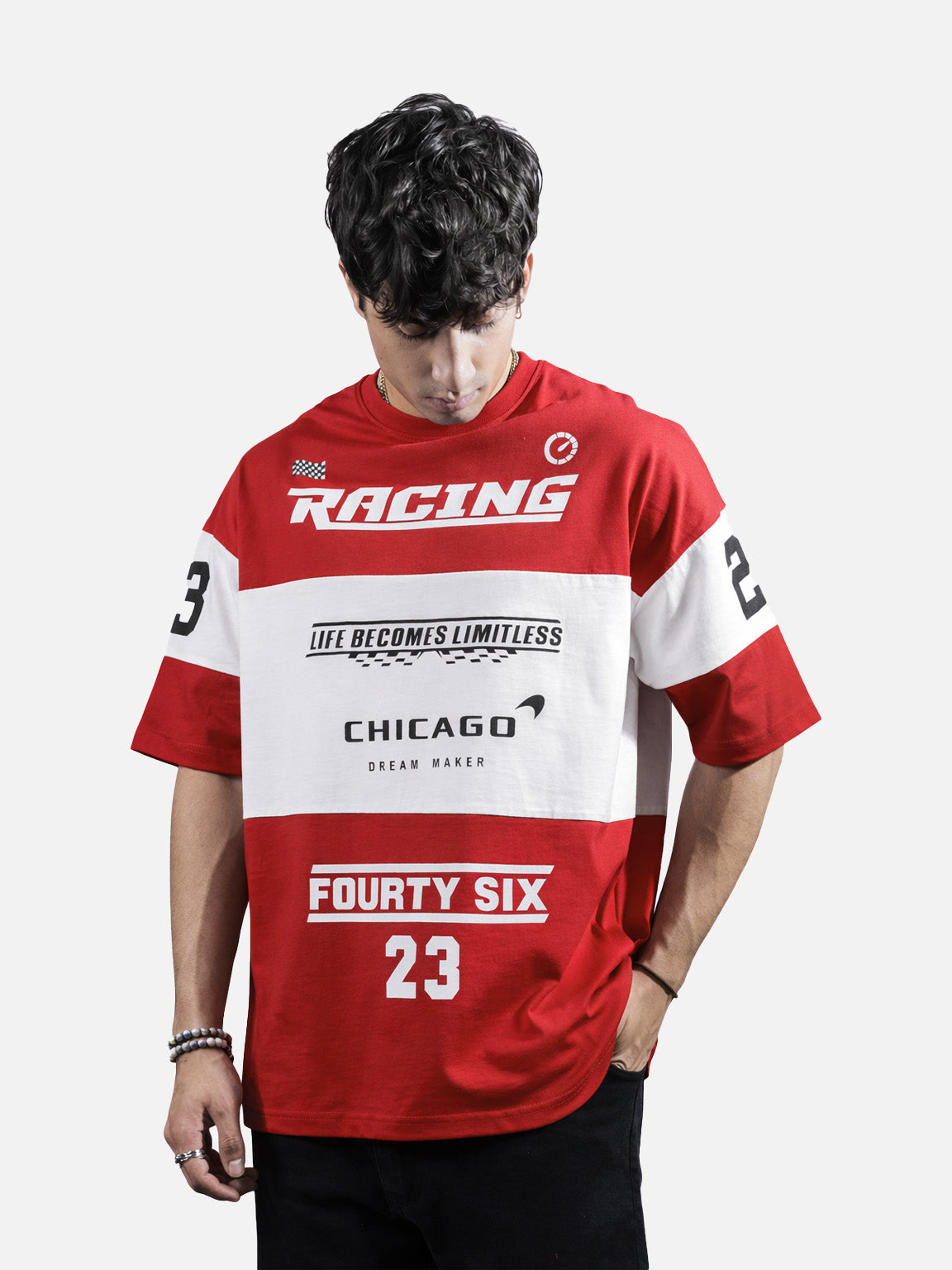 Royal Red Racing Tee