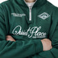 Green Quarter Zipper