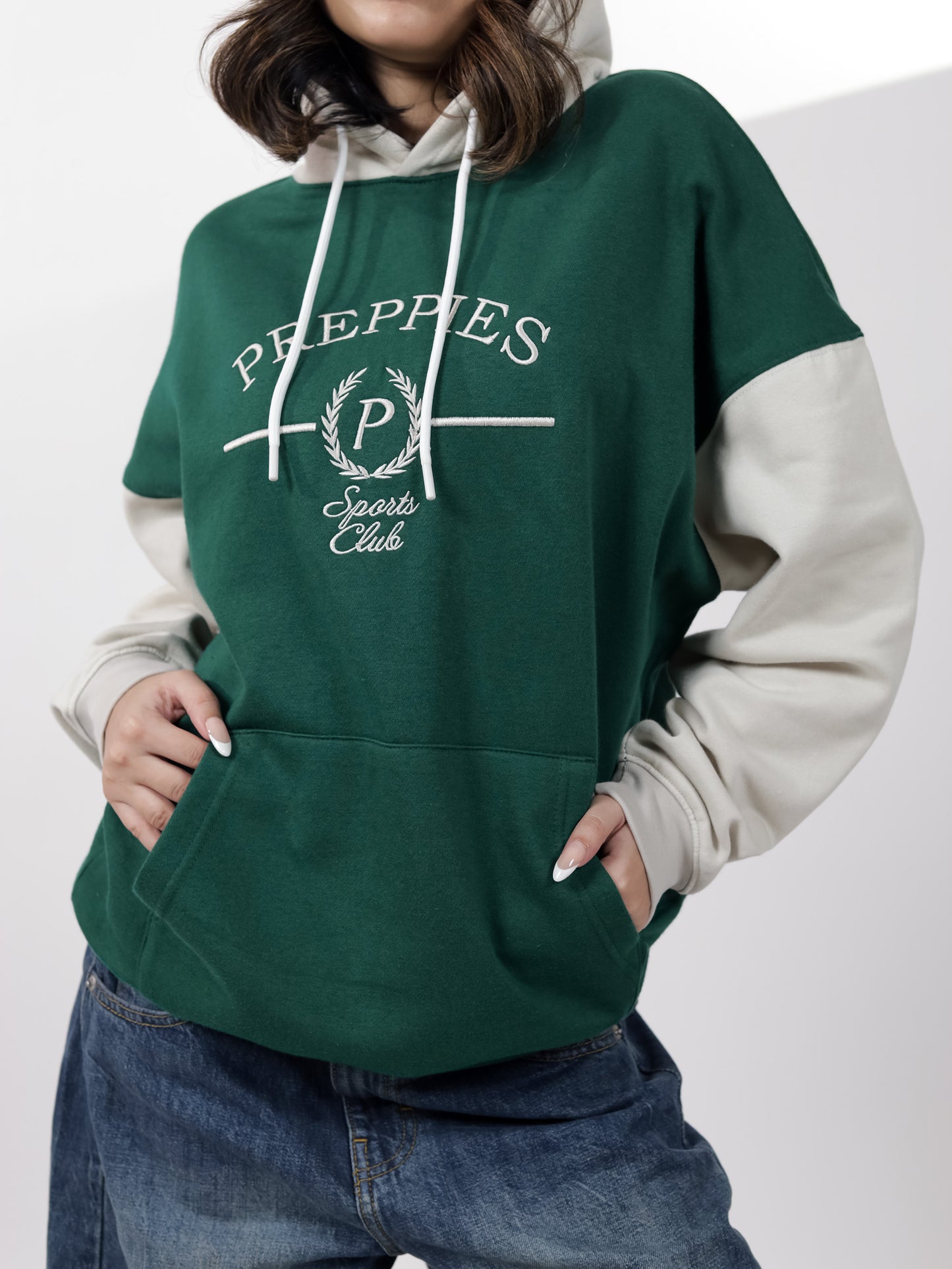 Green Graphic Hoodie