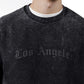 Acid Wash Graphic Sweatshirt