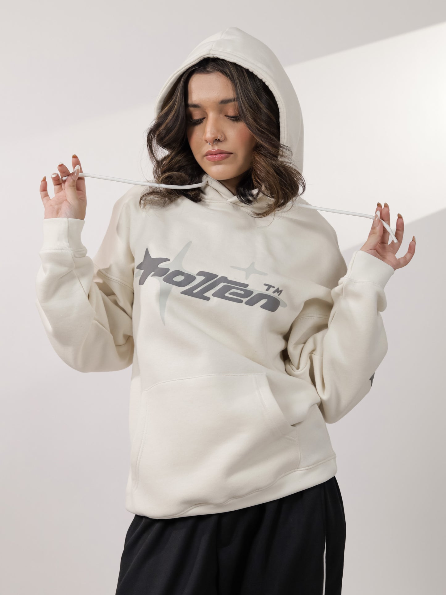 Off White printed Hoodie
