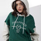 Green Graphic Hoodie