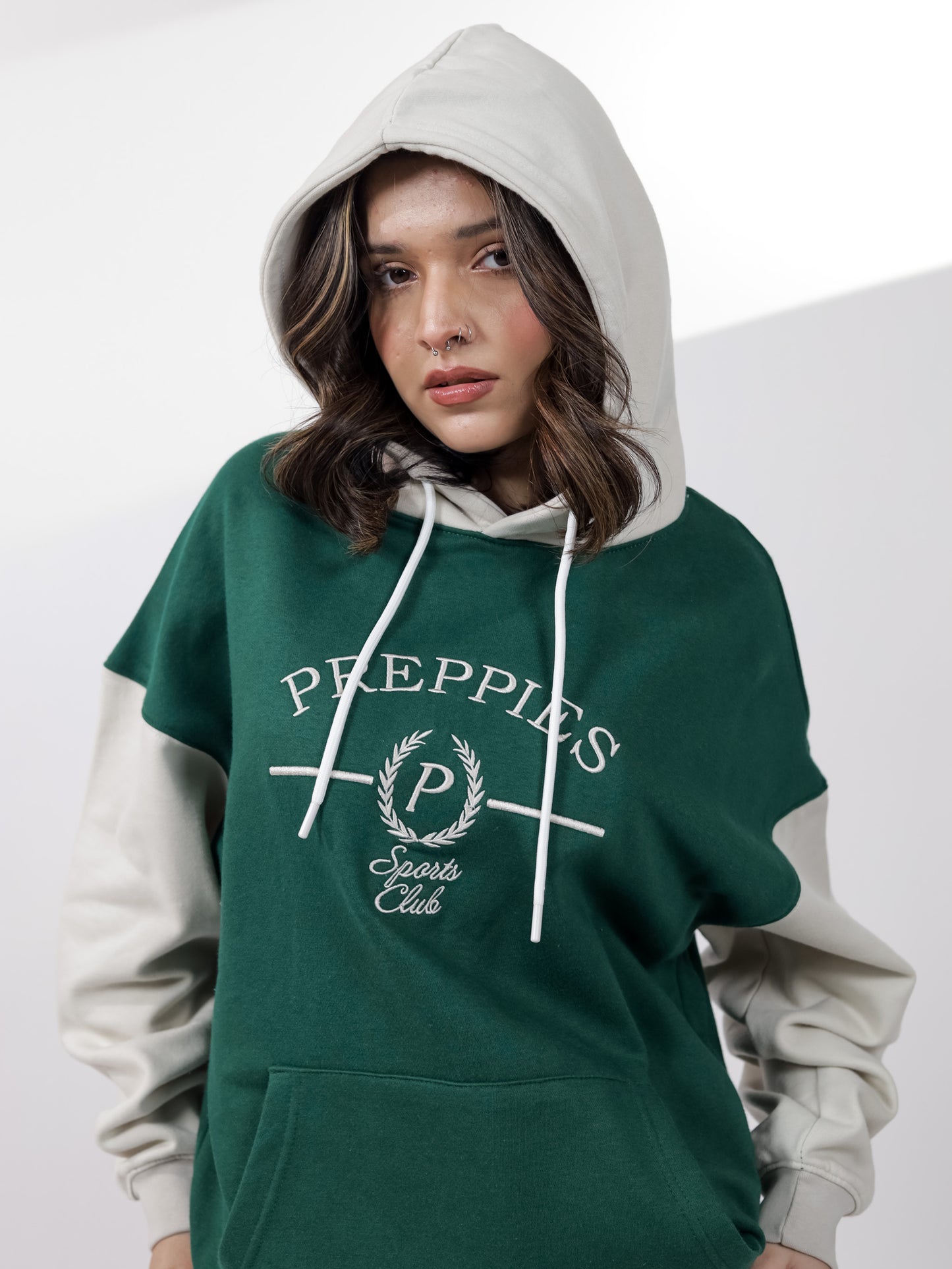Green Graphic Hoodie