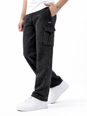 Acid Wash Trouser