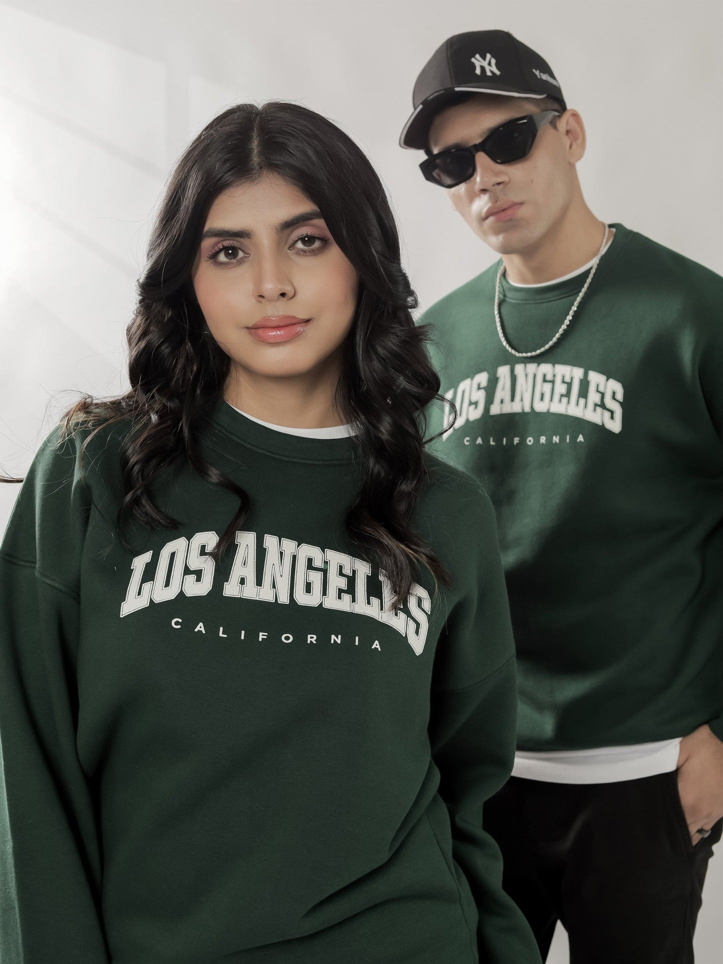 Green Graphic Sweatshirt