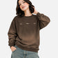 Brown Washed Sweatshirt