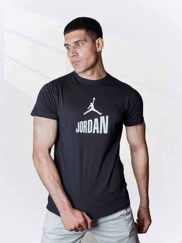 Black Printed T-Shirt