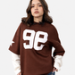 Brown Under Sleeve Sweatshirt
