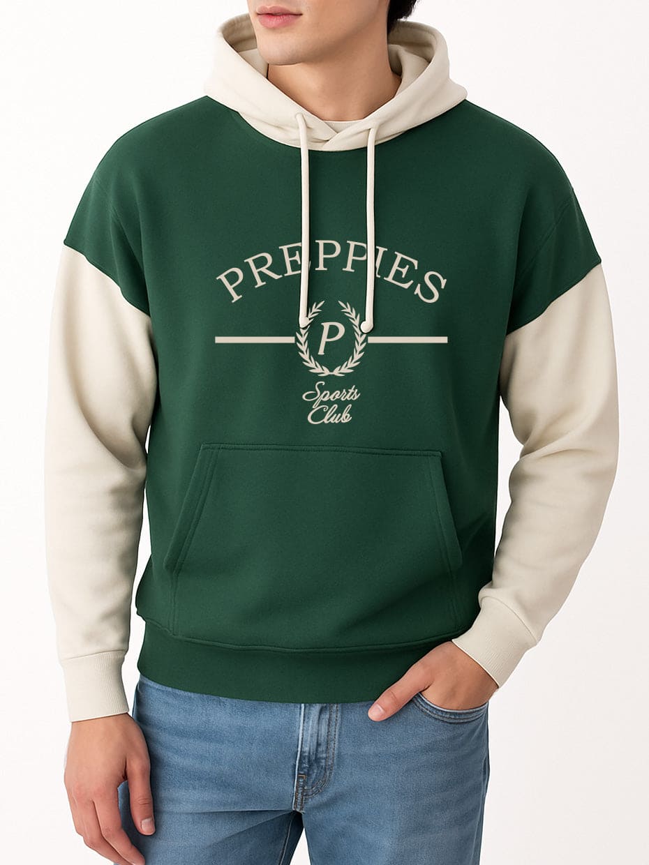 Green Graphic Hoodie