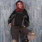 Black Cut & Sew Hoodie