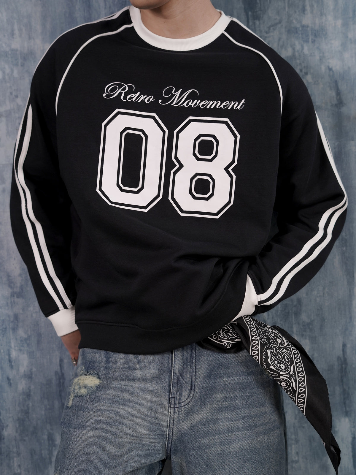Black digit sweatshirt online in Pakistan