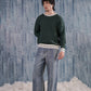 Green knitted sweater for men in pakistan